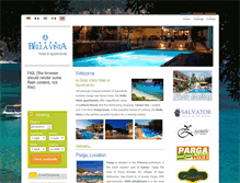 Tablet Screenshot of bellavista.com.gr