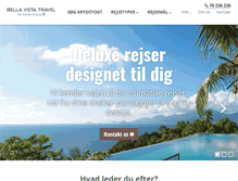 Tablet Screenshot of bellavista.dk